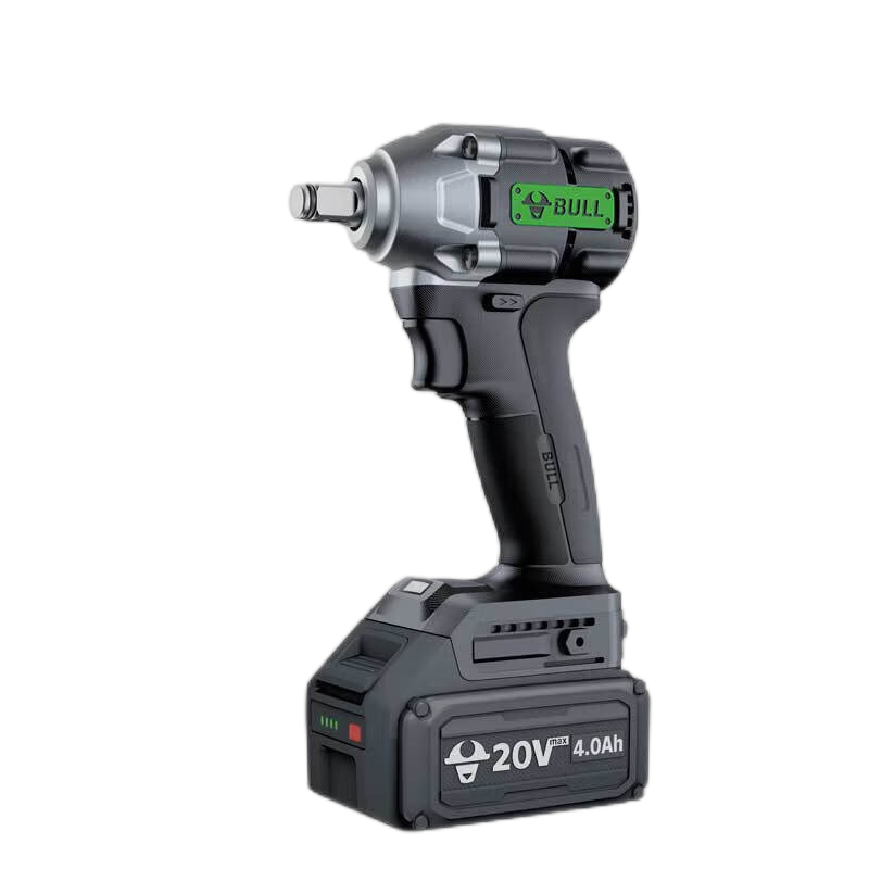 BULL 20V Cordless Brushless Impact Wrench GBS330 (4.0S) Dual Battery 4.0Ah Multi-Function Electric Torque Gun