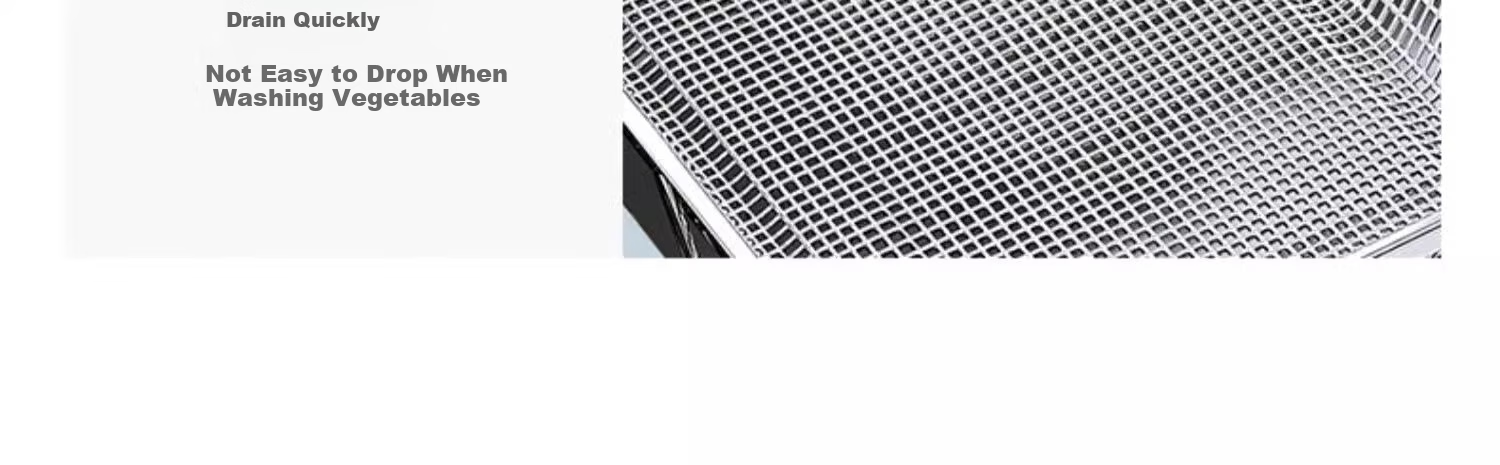Jiadu 304 Stainless Steel Extendable Draining Basket, New Kitchen Sink Vegetable Washing Basin Dishwashing Sink Bowl And Plate Draining Rack 14
