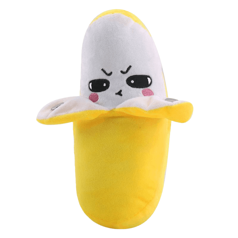 MKBIBI Human Body Fruit Banana Sensor Metronome Piano Plush Doll Musical Toy for Children
