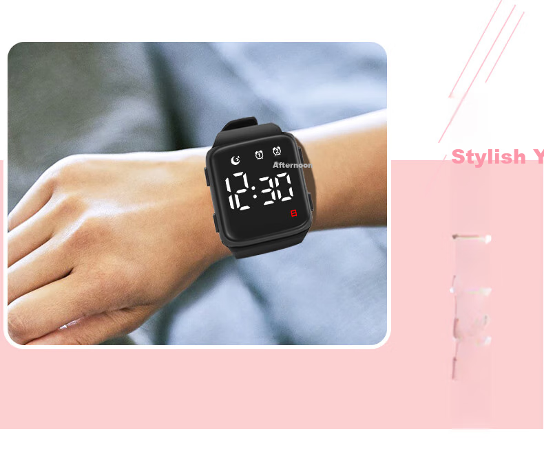 GEORGCOUNT Unisex Teenage Waterproof Luminous 2025 New Sports Electronic Watch for Boys Children 20