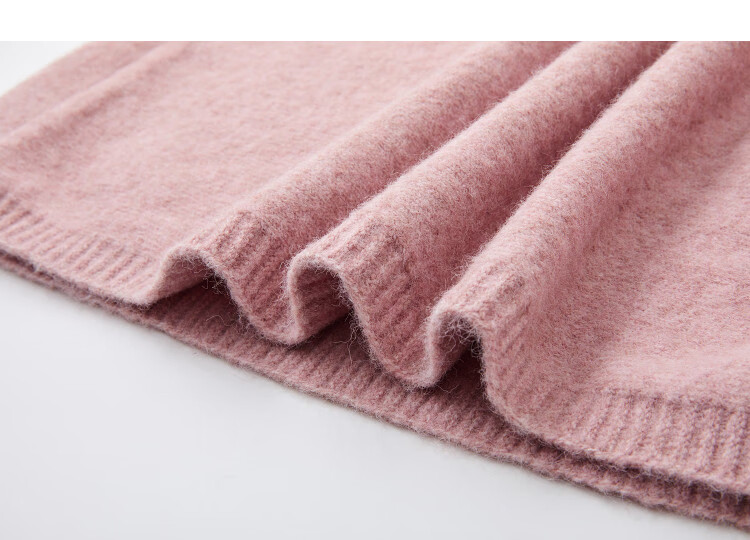 Demana [With Wool] Autumn Elegant Off-Shoulder Sweater with Adjustable Acrylic Bead Belt Knit Top 2