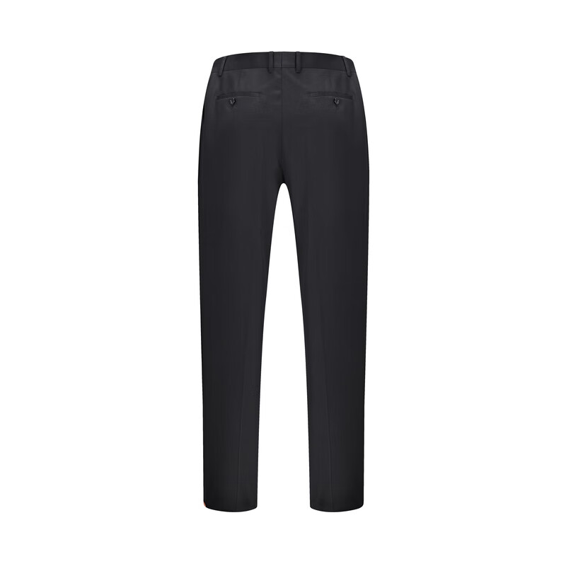 YOUNGOR 2025 Autumn New Straight-Leg Dress Pants Dark Blue 180B180/90A Standard Fit
