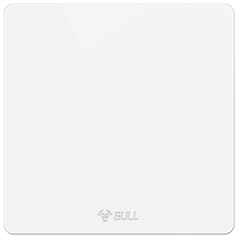 BULL Blank Panel G12 Series Splash-Proof Box Panel White Board 86-Type Panel G12B101 Ivory White