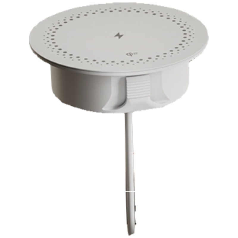 Comfort Office Desktop Embedded Wireless Charger Built-in Hidden Magnetic Wireless Charging Compatible with Apple Huawei Phones 15W Fast Wireless Charging