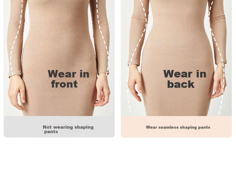 LUCKMEEY Tummy Control Shapewear Pants, Powerful Belly Slimming, Seamless Butt-Lifting High-Waist Thin Shapewear Shorts for Wome 20
