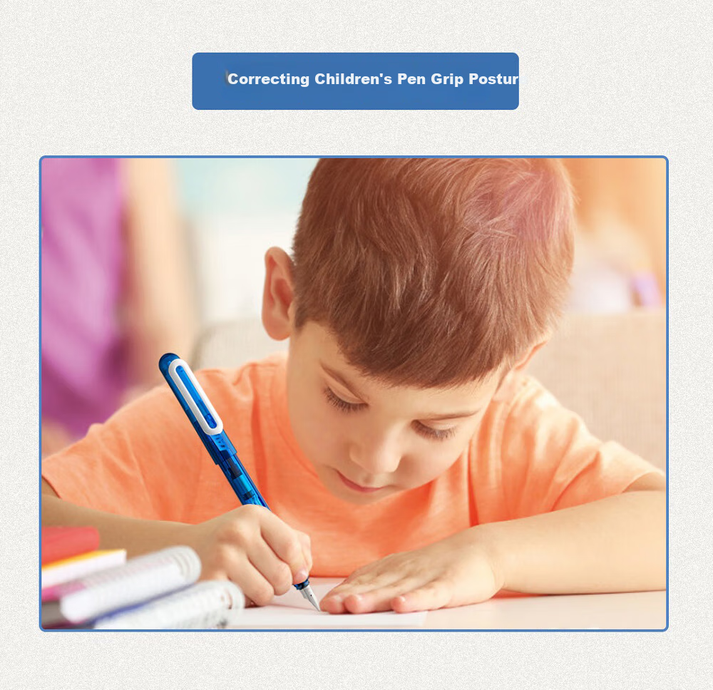 LAMY Fountain Pen [National Day Gift] Balloon Series Ink Pen for 6-12 Year Old Elementary School Students, Third Grade Handwriting Practice, Hard Pen Calligraphy Posture Correction Fountain Pen Holiday Gift Blue 7