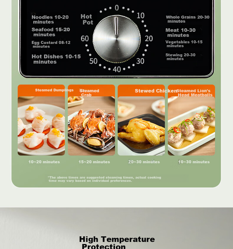 Joyoung Household 10L Double-Layer Multifunctional Electric Steamer Pot, Breakfast Pot, Electric Cooking Pot, Steamed Bun Pot DZ100HG-GZ605 16
