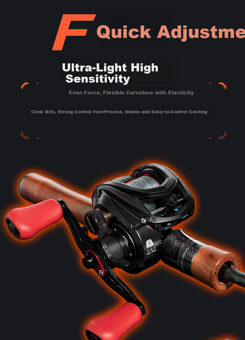 Weilianmeng 1.53m Jihu PRO Telescopic Lure Rod, Right-Hand Baitcasting Reel Set, Micro Lure Fishing Rod 4