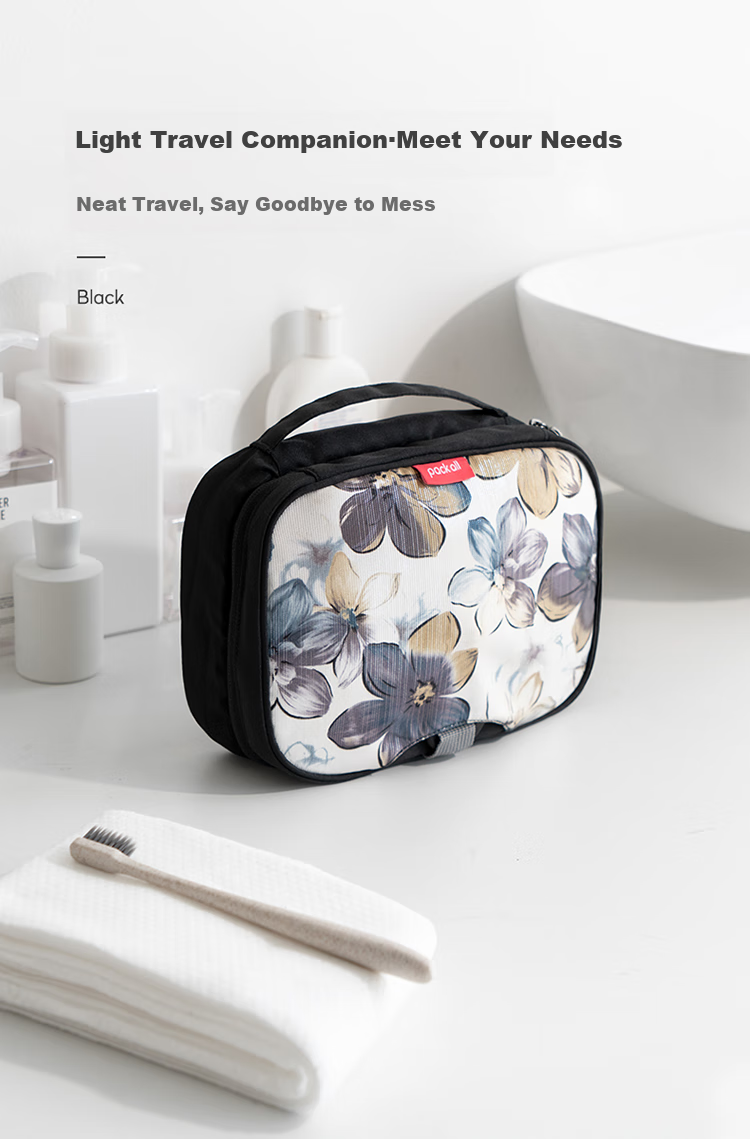 Pack All Toiletry Bag Travel Organizer Large Capacity for Men And Women Business Trip Portable Toiletries Storage Bag Orange 10