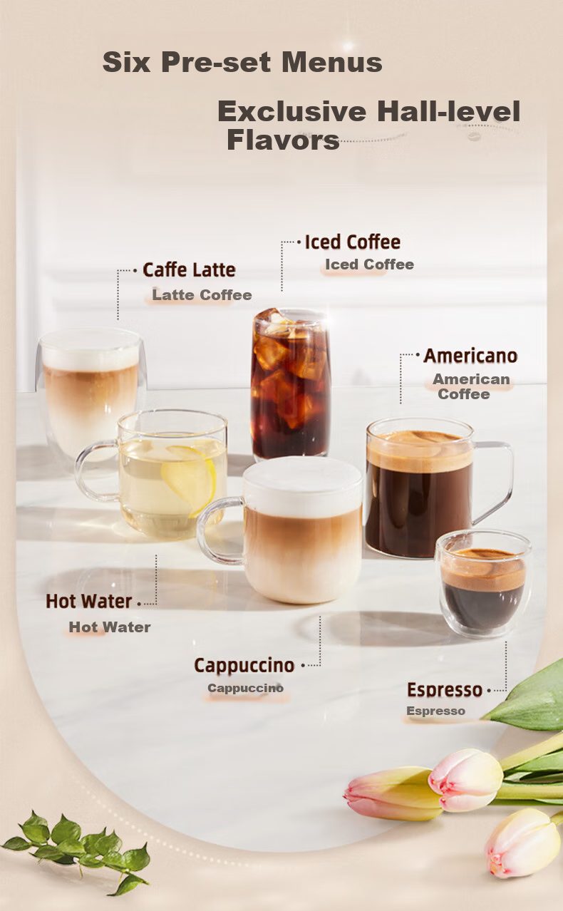PHILIPS [Wang Kaimu's Choice] Cloud Coffee Machine New 3 Series EP3341/62, Home Use, Fully Automatic Italian Espresso Cold Brew Grinding All-In Coffee Machine 8