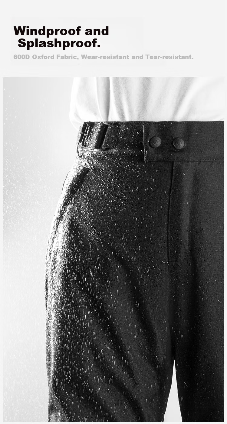 MOTOWOLF Motorcycle Quick-Release Riding Pants, Motorbike Anti-Fall Winter Warm Windproof Quick-Release Pants, Windproof Cold-Resistant Quick-Detach Pants 9