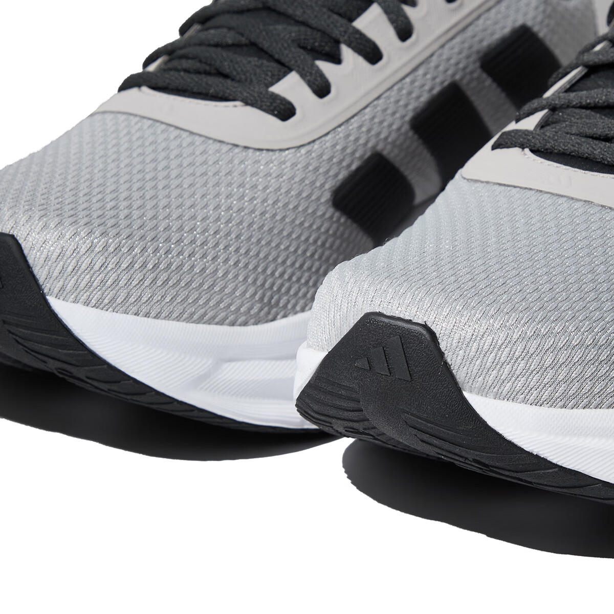 Adidas Unisex Outdoor Training Comfortable Breathable Casual Running Shoes Light Grey/Carbon Black/Black No.1 Size 36 16