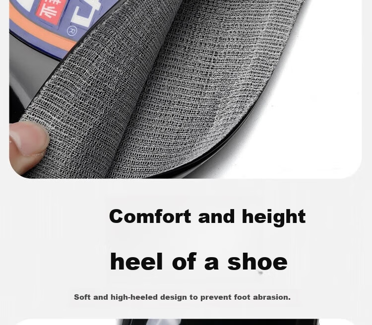 Huili Rain Boots for Men, Waterproof Outdoor Wear-Resistant Rubber Shoes, Non-Slip Rain Boots, Overshoes HL862755 High-Top Black Size 43 10