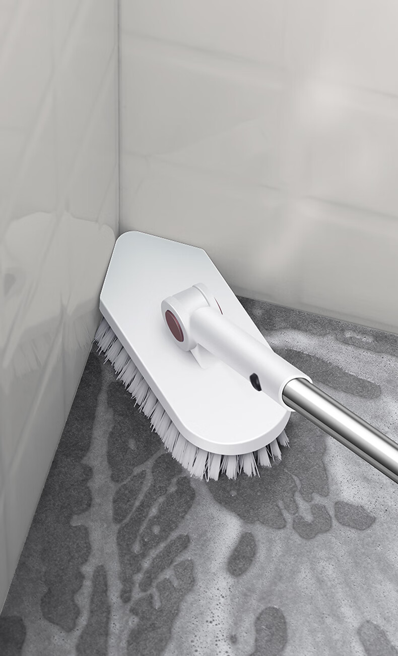 Mayflower Toilet Brush Wall-Mounted Household No Dead Angle Bathroom Cleaning Brush Squat Toilet Cleaner 5