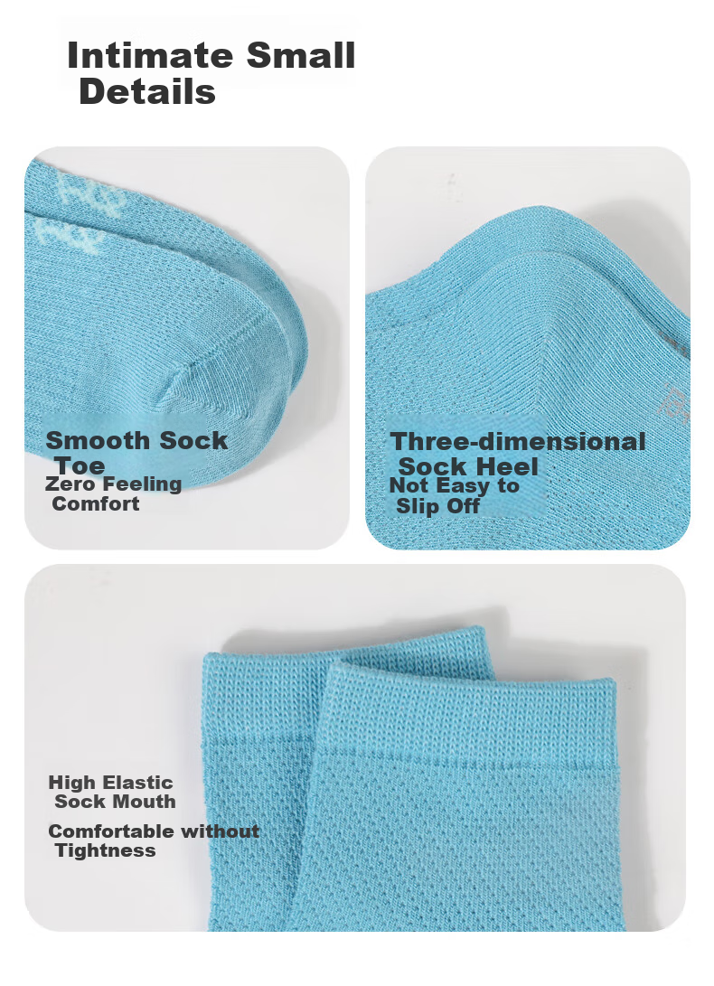 Barbie Boys' Socks, Children's Thin Cotton Socks, Baby Seamless Socks, Mesh Socks, Spring And Autumn Season, for Older Children, Girls' Student Short Socks 7