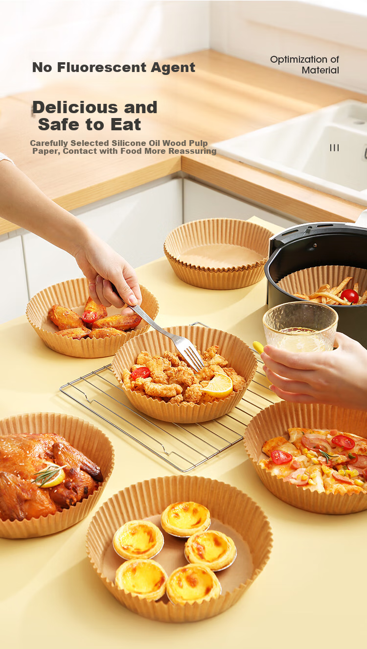MARYYA Oven Paper, 30cm*8m, for Roasting Meat, Baking Cakes, Air Fryer, Baking Tray, Silicone Oil Paper Mat, Barbecue Oil-Absorbing 6