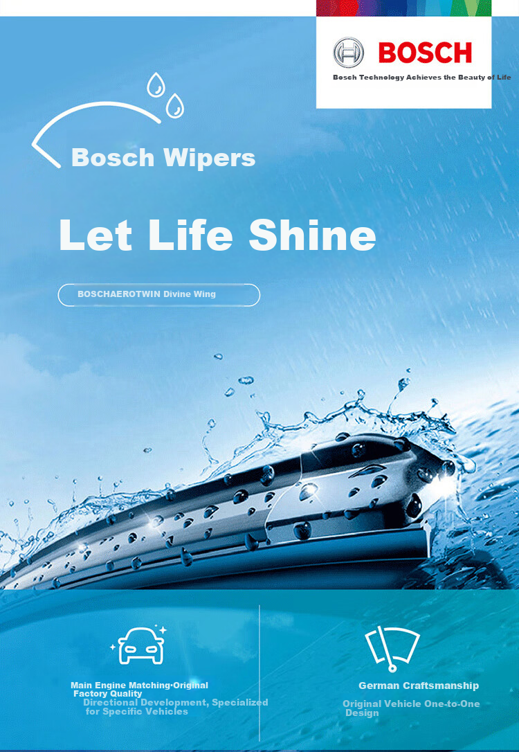 BOSCH Shenyi Original Imported Windshield Wipers Compatible with NIO ES7 And NIO ET9 2