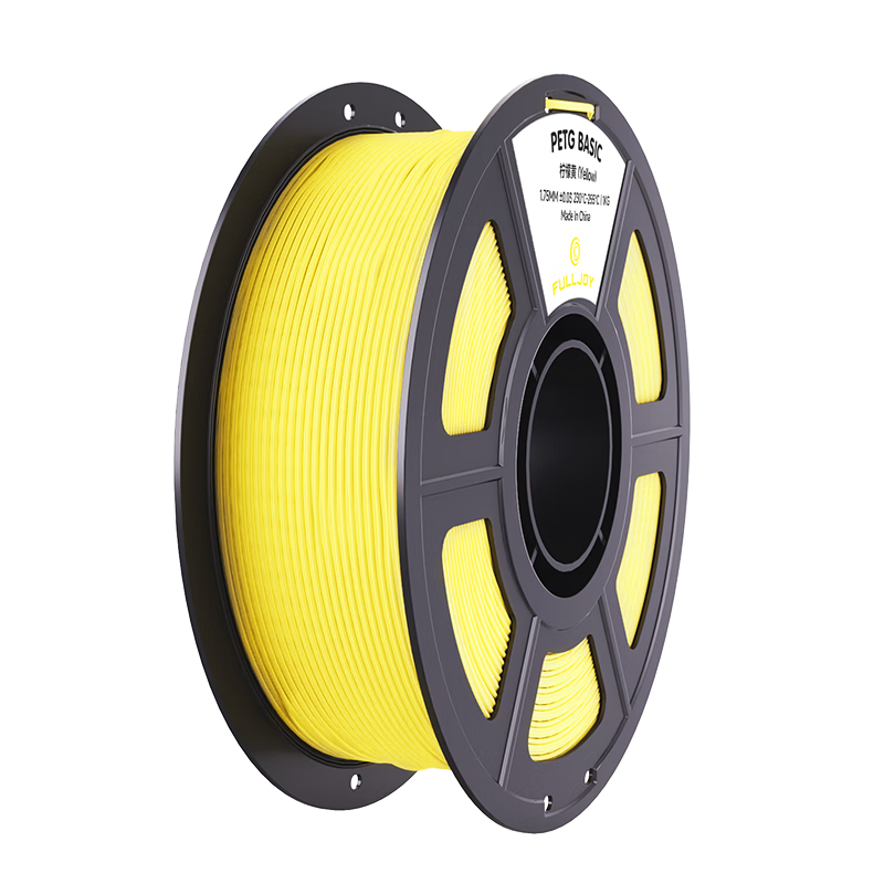 FULLJOY 3D Printing Filament High-Speed PETG Impact-Resistant Waterproof Weather-Resistant Warp-Resistant PETG Basic Material Compatible with Tazhu Chuangxiang 3D Printers
