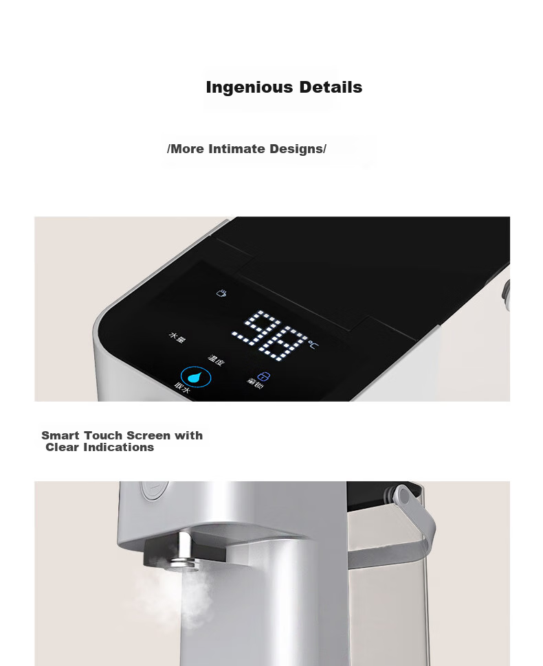 Westinghouse Instant Hot Water Dispenser, Compact Desktop Instant Hot Water Machine for Home Use, Smart Constant Temperature Electric Kettle Thermos Cup, Milk Frother WFH30-W4 12