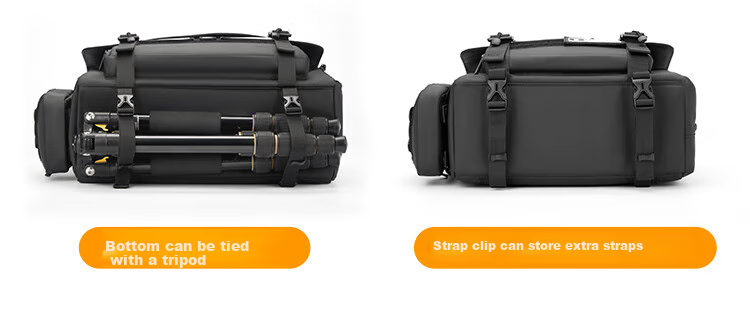 CWATCUN Shoulder Camera Bag, Functional Bag for DSLR And Lenses, Photography Bag, Three-Point Backpack, Stylish Design, Waterproof And Scratch-Resistant Fabric, for Me 20