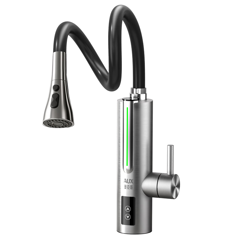 AUX Instant Electric Water Heater Faucet Fast Heating Smart Variable Frequency Constant Temperature Hot and Cold Dual-Use Kitchen Balcony Home Heater
