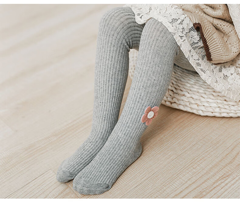LangSha Baby Leggings for Spring And Autumn, Cotton Socks, Big PP Children's Outdoor Thin Style, Baby Onesie Stylish Girls' Tights 10