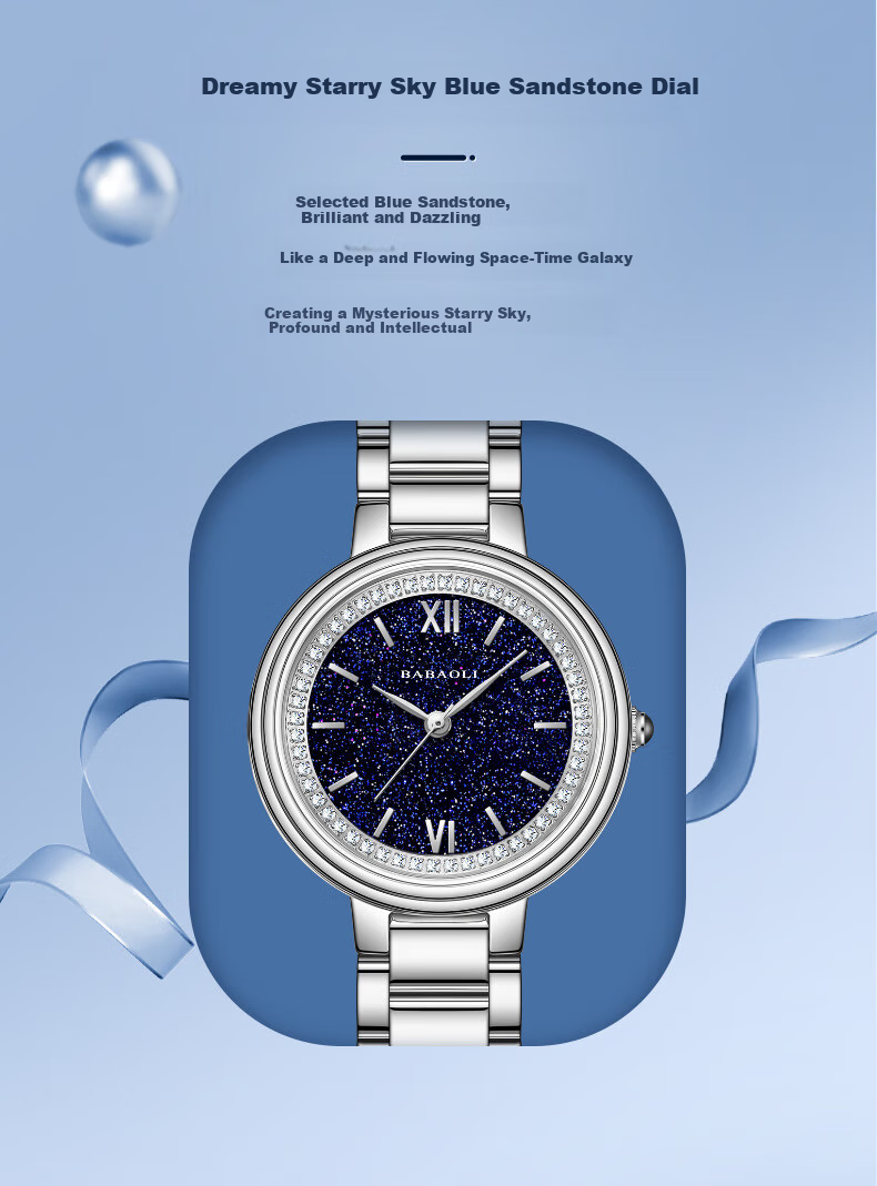 Babaoli Brand Women's Watch, Elegant Ladies' Timepiece, New Style, Light Luxury, Niche High-End, Top Ten Birthday Gifts, Practical 4