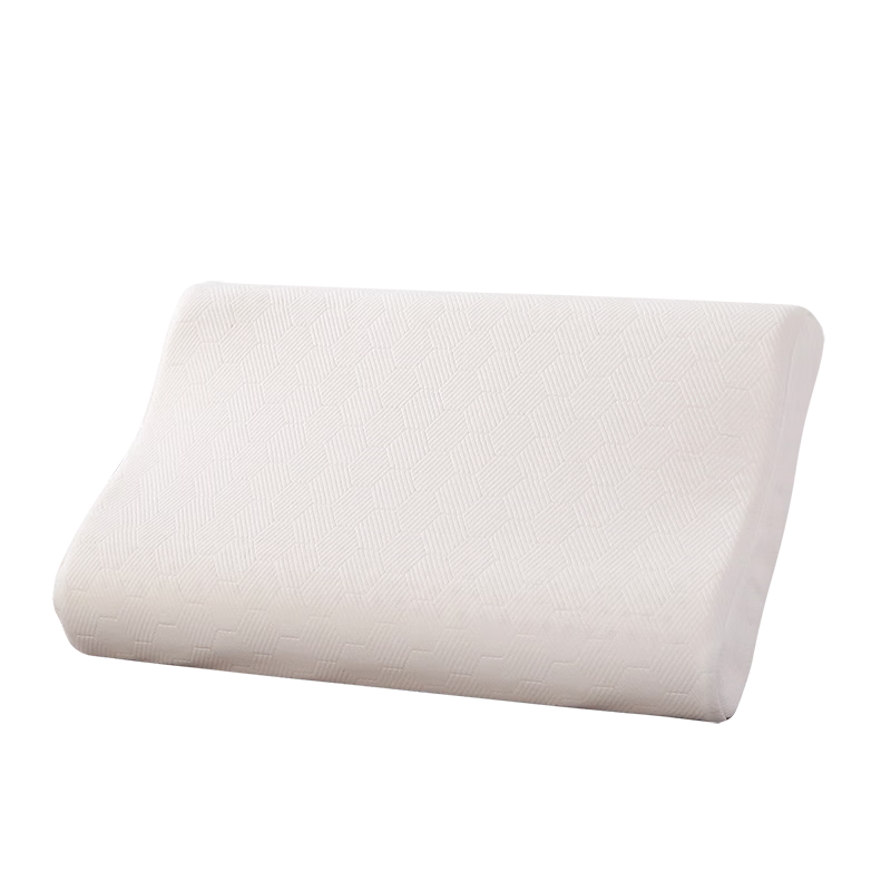 Fuanna Latex Pillow Thai Imported Antibacterial Mite-Resistant Children's Latex Neck Support Pillow Natural Latex Single Pack 43*26cm