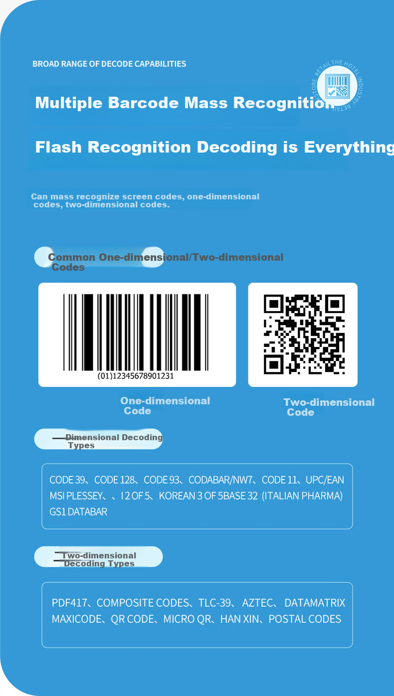 ZEBRA DS8178SR Barcode Scanner, Wireless Scanning Gun, Data Collection Barcode QR Code, Cashier Medical Insurance Payment, Pharmaceutical Traceability Logistics Express Delivery Inquiry Spare Parts Inventory 7