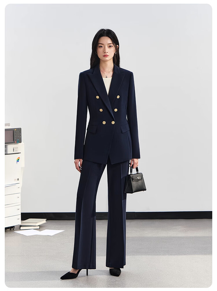 Miss Bird Premium Commuter Suit Set Women's Professional Formal Small Size Workplace Interview Elegant Blazer 10