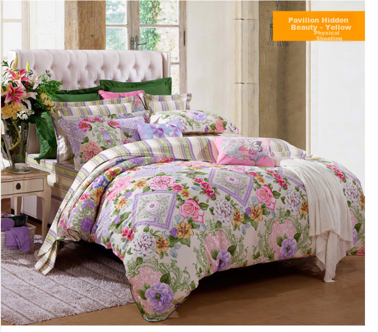 FUANNA Cotton Brushed Bedding Set, 100% Pure Cotton Brushed Bedsheet, Duvet Cover 230*229cm 2