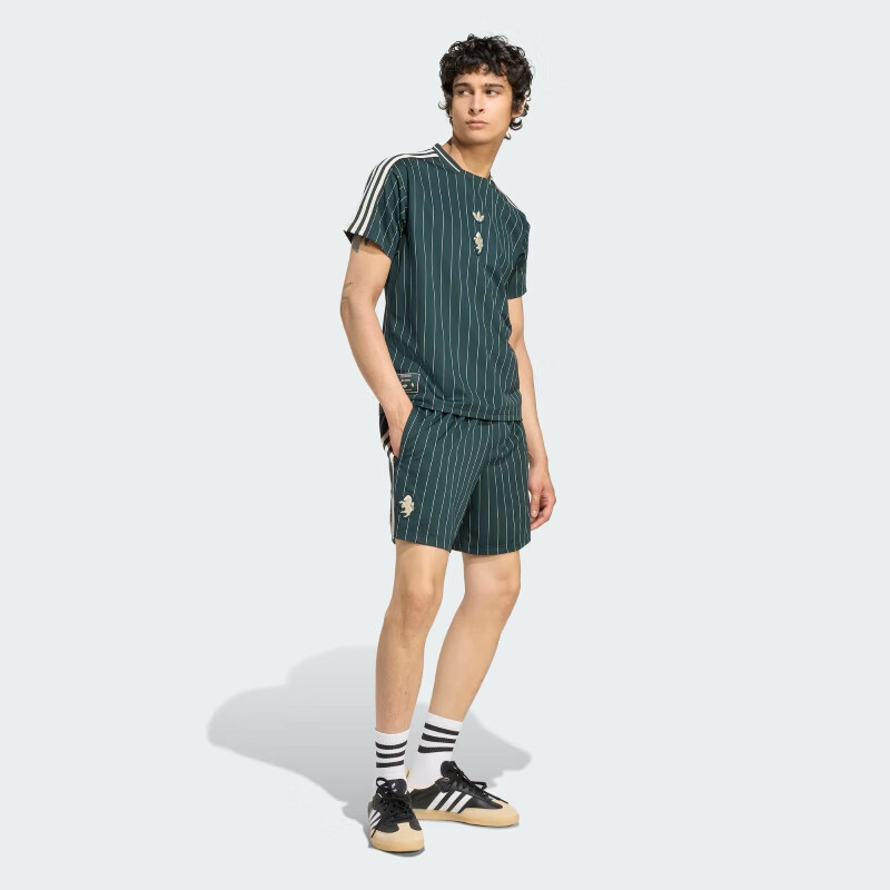 Adidas Men's And Women's Football Series JUVE ICON JSY Juventus Short-Sleeve JM9451 Dark Green M 5