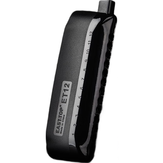 EAST TOP ET12 Chromatic Harmonica Classic Black Professional Beginner Practice Model Easy Disassembly