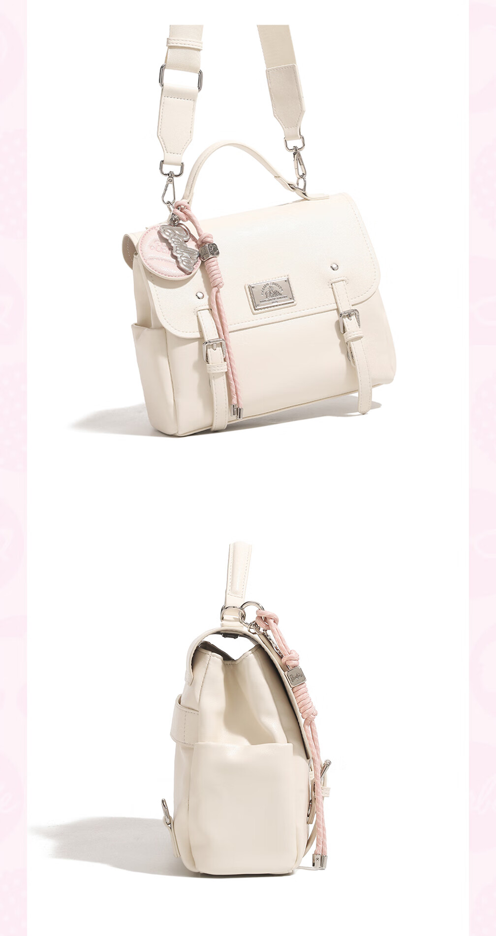 Barbie Vintage Luxury Women's Backpack Cambridge Laptop Small Backpack Birthday Gift Valentine's Day 11