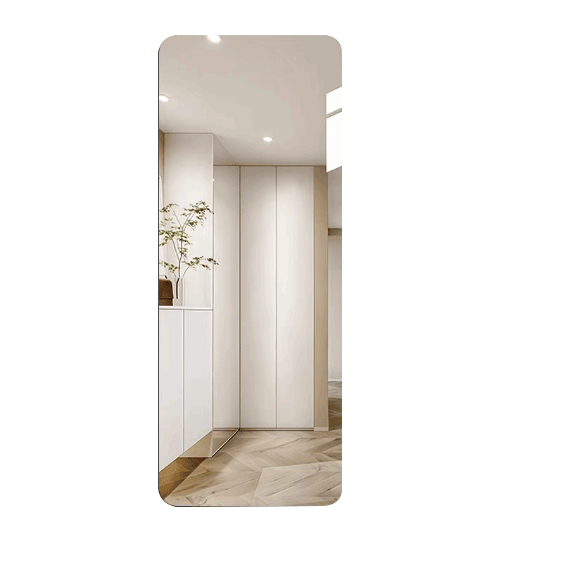 Chibilun Acrylic Soft Mirror Wall Sticker Self-Adhesive Full-Length Dressing Mirror No Drilling Home Dormitory