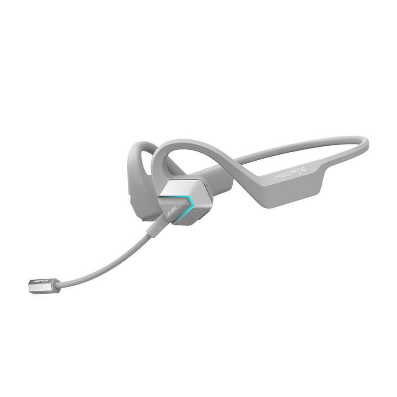 EDIFIER HECATE AIR3 Commander 2.4G Bluetooth Wireless Open-Ear Hook Earphones Long Battery Life Running Sports Bone Conduction Concept Gaming Headphones Silver Moon Gray