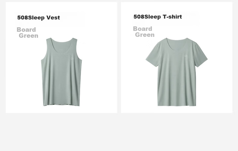 Bananain Sisi 508S Men's Modal Form-Fitting Tank Top, Silk-Like Cool Sensation Sleeveless Undershirt, Summer Sleepwear Loungewear 17