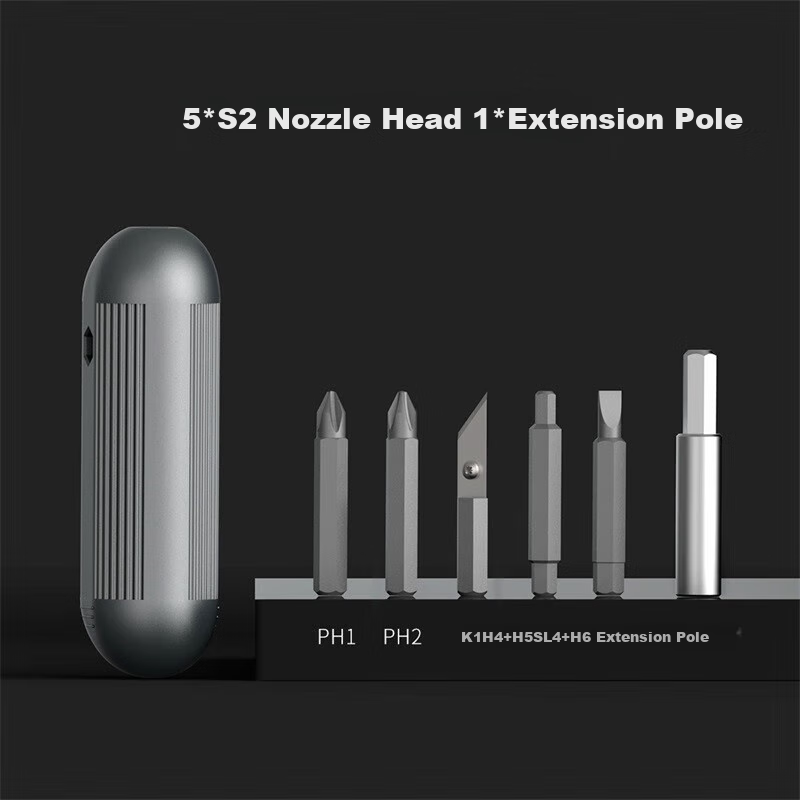DUKA Multi-Function Screwdriver Set, Phillips Hex Flathead Bits, Portable Household Tools, New Xmini