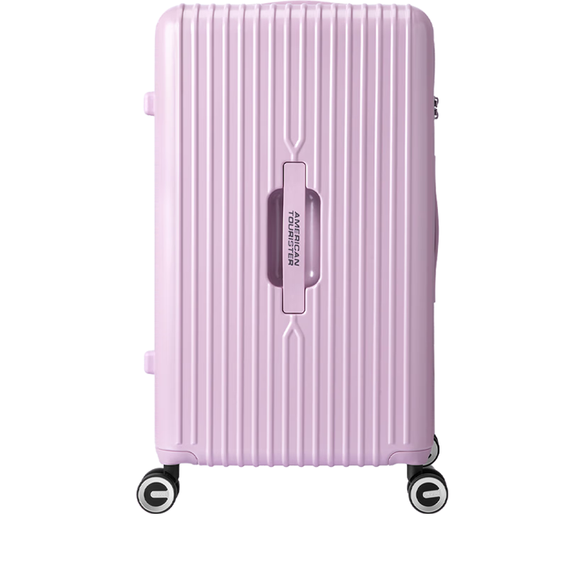 Mei Travel Luggage 30-Inch Deep Compartment Large Capacity Trolley Case PC Material TRUNK Case 79B Light Pink