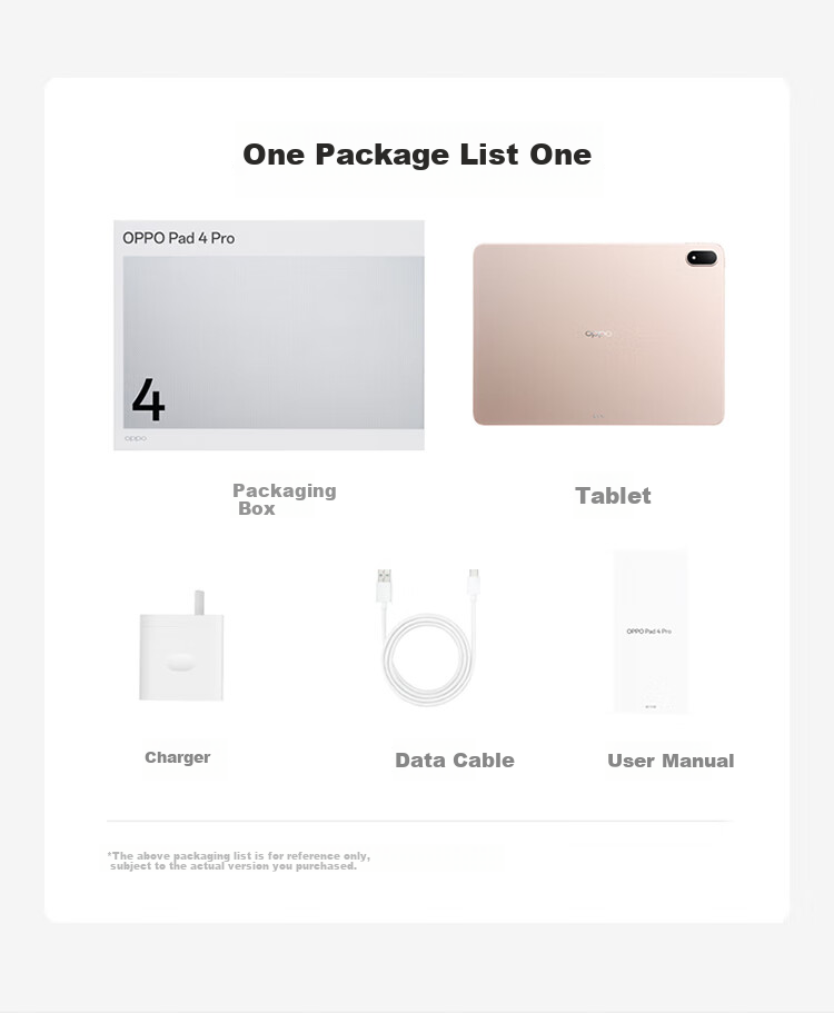 OPPO Pad 4 Pro [Subsidies], 13.2-Inch Tablet, Qualcomm Snapdragon 8 Ultimate Edition Chip, 12GB+256GB, Dawn Light 1