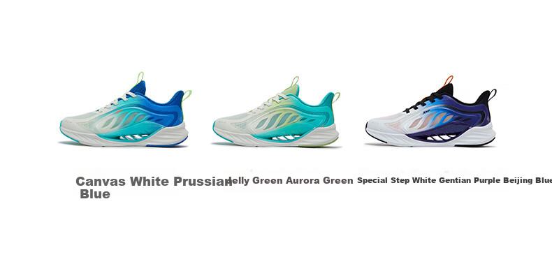 XTEP [Hydrogen Wind 8.0] Children's Running Shoes for Boys, Lace-Up Sneakers, XTEP White/Dragon's Breath Purple/Beijing Blue, Size 40 8