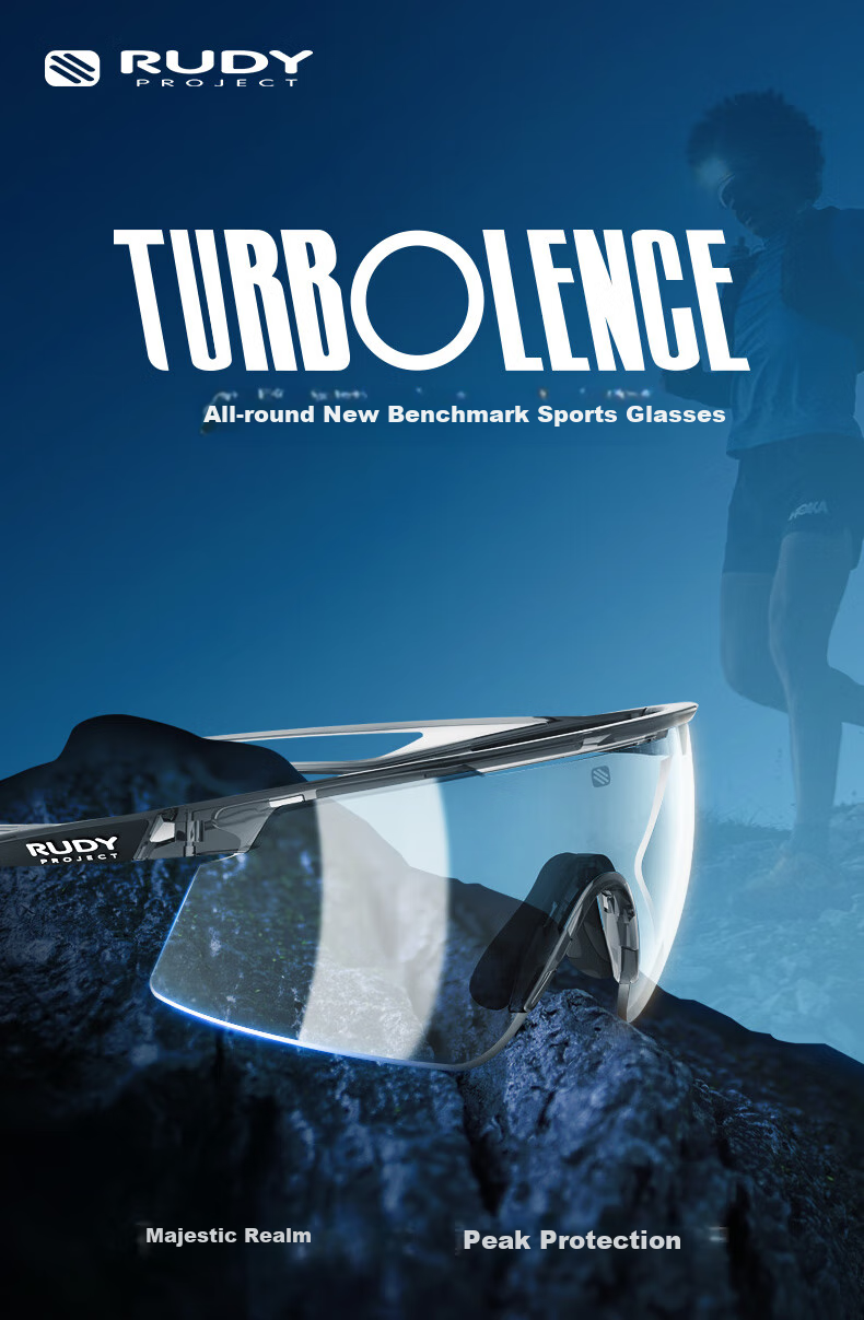 RUDY PROJECT Cycling And Running Sports Photochromic Glasses TURBOLENCE, Marathon Sunglasses Goggles 1