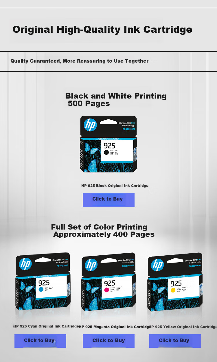 HP 8120 All-In Color Multifunction Printer (High-Speed Duplex Printing, WeChat Printing, Star Model) 10
