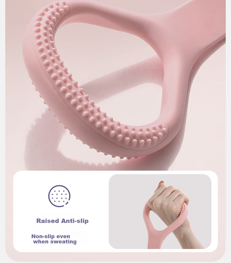 Yottoy 8-Character Pull-Up Rope, Back Training Elastic Band, Home Shoulder-Opening Neck Stretching Strap, Yoga Silicone Kitten Arm Exercise 12
