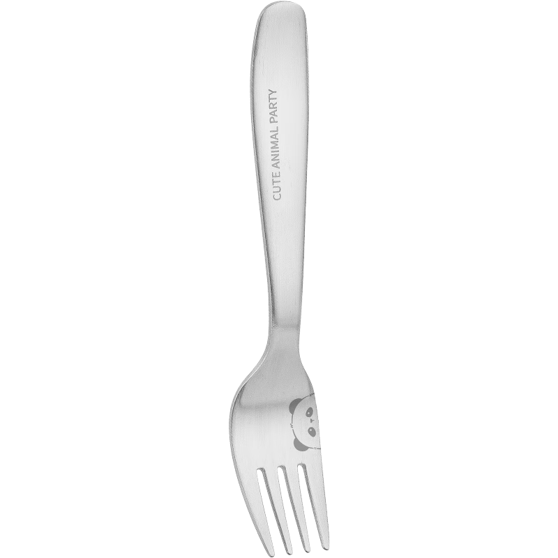 CAIZHI Cartoon Children's Spoon 316L Stainless Steel Fork and Spoon Baby Feeding Utensils CZ6345