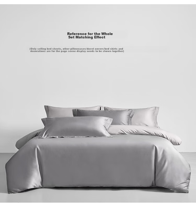 JIEBO 100% Cotton Bed Sheet, 245cm X 250cm, Class A Long-Staple Cotton, Single Item, Suitable for 1.5/1.8m Beds 4