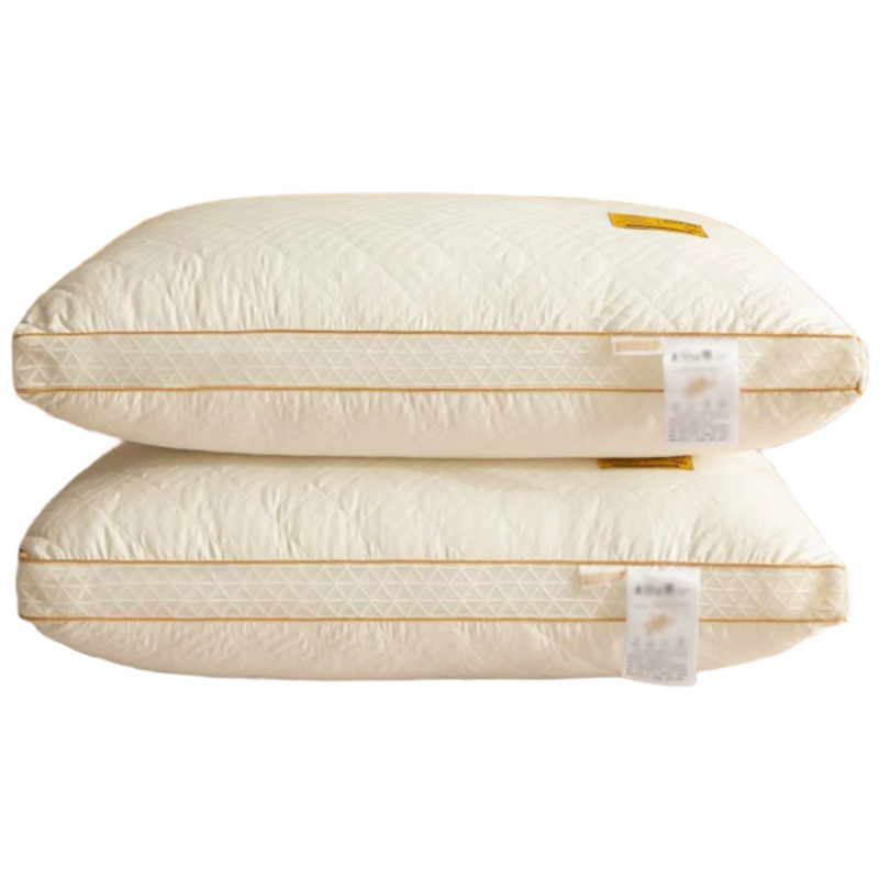 Chuangmaishi Soy Fiber Pillow Core Hotel Pillow Adult Men's Deep Sleep Cervical Neck Support High Pillow