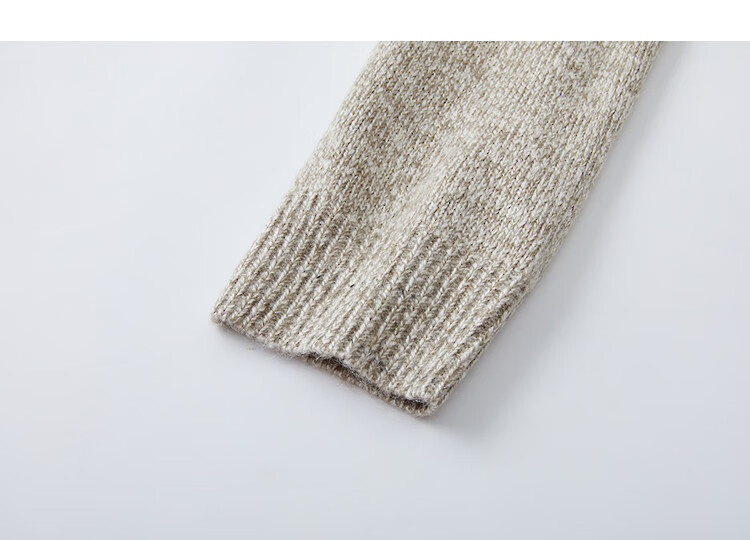 Demana Smart Slow Life Winter Colorblock Ribbon V-Neck Knit Sweater for Petite Women 2