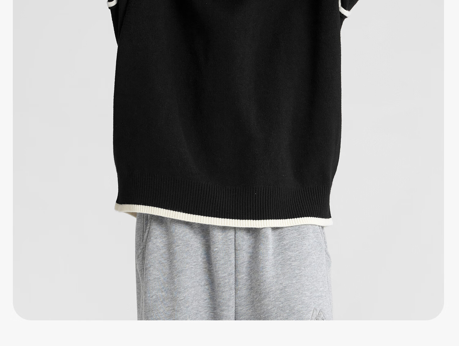 Zuo Xi Boys Sweater Winter 2025 New Children's Pullover Knitwear Imitation Cashmere Black 140cm 18
