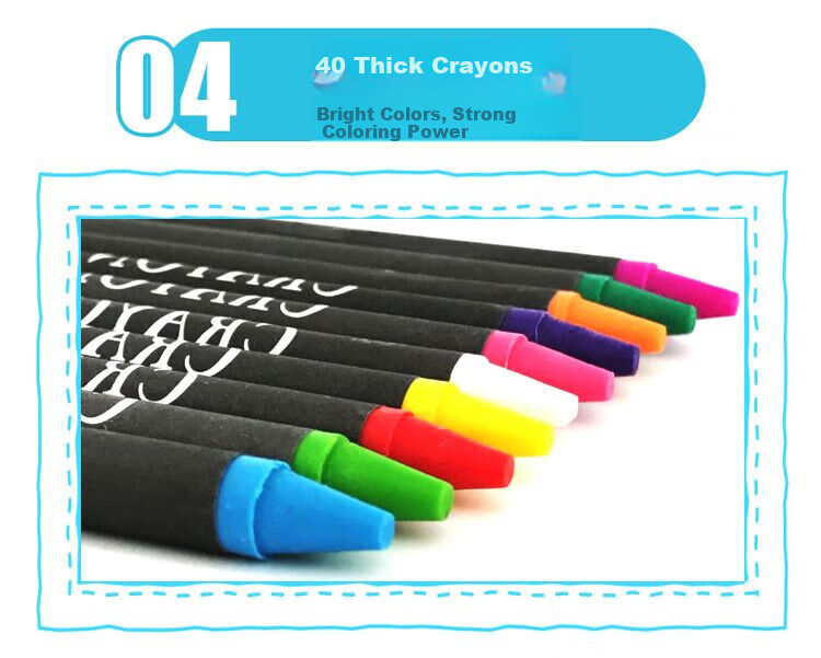 Ledi Children's Drawing Set for Boys And Girls, Educational Toys for Ages 3-6, Crayons And Watercolor Pens, Art Supplies, Birthday Gift 13
